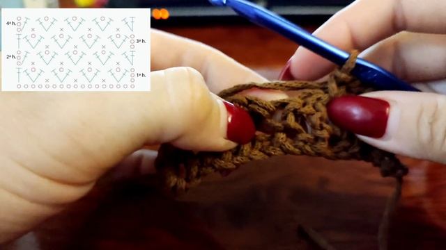 ☺️? УЗОР КРЮЧКОМ. Узоры крючком. Простые узоры крючком. интересный узор крючком. Уроки вязания. МК