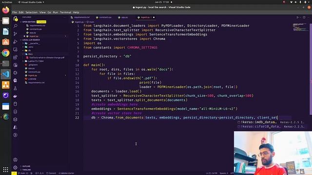 Search Your PDF App using Langchain, ChromaDB, and Open Source LLM: No OpenAI API (Runs on CPU) смотреть онлайн