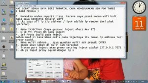 Tutorial SSH Pakai kartu Tere (Inject Alecz VIP Rev 17)