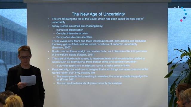 Style and meaning in Nordic Noir: Reimagining the welfare states, workshop 2018 смотреть онлайн