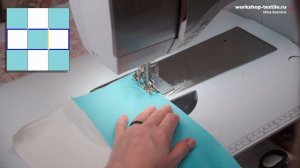 DIY. Плед проще простого. Как сшить лоскутные блоки "Шахматка" и "Колодец". Patchwork