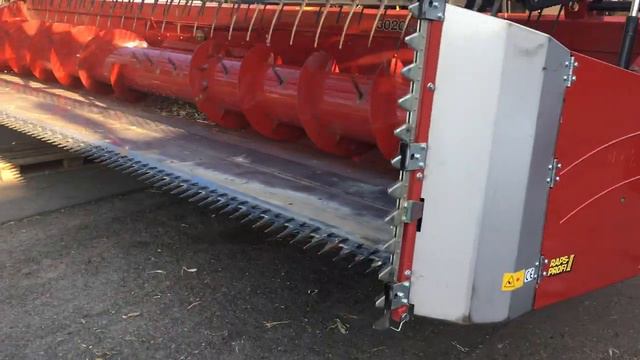 Рапсовые столы на CASE 3020 Flex, ріпаковий стіл