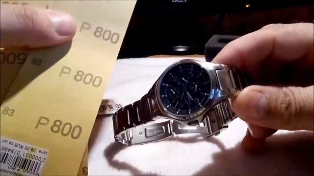 Casio EDIFICE EF-316D-2AVEF. смотреть онлайн