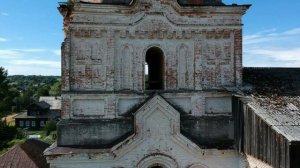 Церковь Иоанна Богослова. Село Красное, Даровской район, Кировская область.