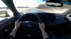 2022 Lexus ES 300h F SPORT - POV Review
