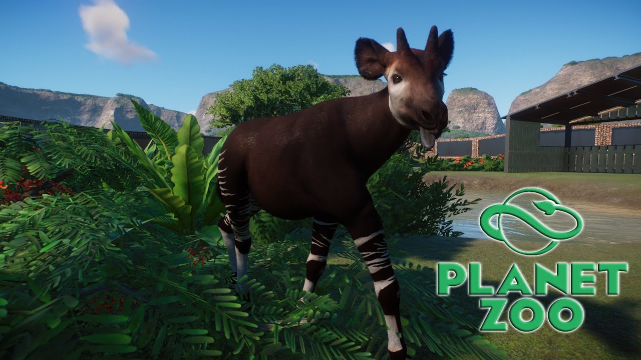 Planet Zoo S2 E16 - Вольер для окапи