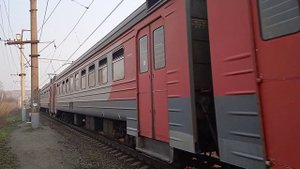 ЭД4М-0292 сообщением Новосибирск-Главный - Жеребцово на о.п Комаровка.