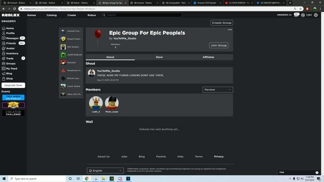 ARSENAL GOT HACKED BY A SCAMMER.. (Admin Gamepass) смотреть онлайн