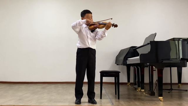 Калдыбай Ансар, Ж. Ф. Мазас, 1 тетрадь, этюд 28 смотреть онлайн