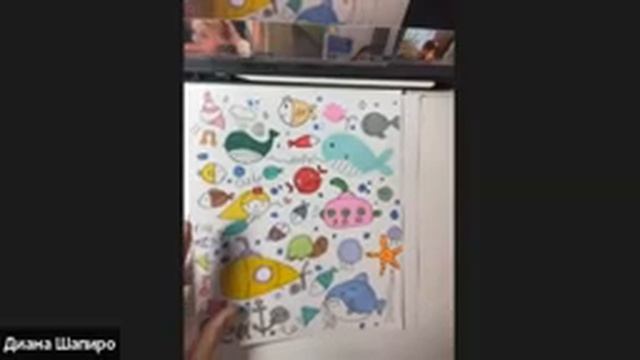 Рисуем весёлых морских  животных  ▶ Рисование акварелью