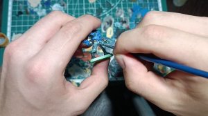 Покрас миниатюры из Бронепехоты Часть 3 #hobby #wargaming