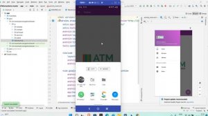 Java Full Project(ATM Management System) in Android Studio with Source Code | Free Project