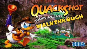 QuackShot Starring Donald Duck. Прохождение. Sega 16 bit.