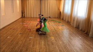 Спортивный танец с лентами "Радуга желаний"