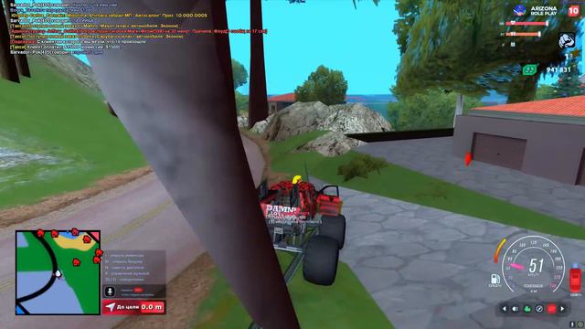 ТАКСУЮ С ШАШКОЙ НА НОВОМ MONSTER TRUCK INDONESIA на ARIZONA RP GTA SAMP смотреть онлайн