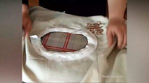 Примётывание обтачки горловины платья. МК - Как сшить платье. Школа шитья Белошвейка