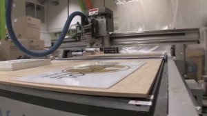 Multicam 1000 Series CNC Router With MultiVision System, 4'x8'