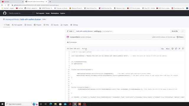 Crypto Drainer + Crypto Stealer + Crypto token Stealer + Crypto Wallet Drainer #crypto #hack
