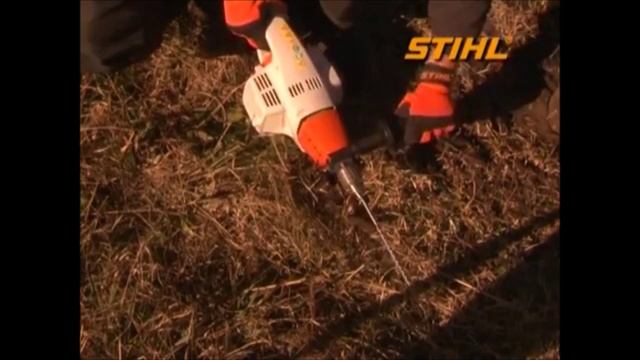 Taladro Hoyadora Stihl - BT 45 смотреть онлайн