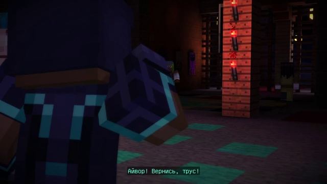 Minecraft: Story Mode - Прохождение часть #3 - Конец света! смотреть онлайн