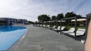 Титаник Делюкс Гольф Белек. Территория отеля и тест отельного  интернета. Погода в Турции в ноябре