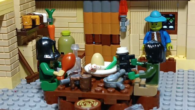 Постоялый двор. #Земля чудовищ #пластилин #лего смотреть онлайн