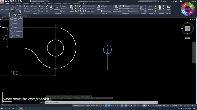 Autocad 2 Boyutlu Çizim #22 (Ellipse ve Spline ) смотреть онлайн