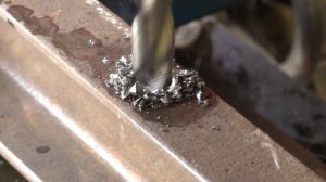 24 отверстия в швеллере по быстрому