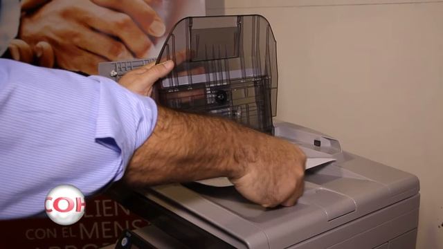 Ricoh Aficio MP C305 - Atasco en ADF смотреть онлайн