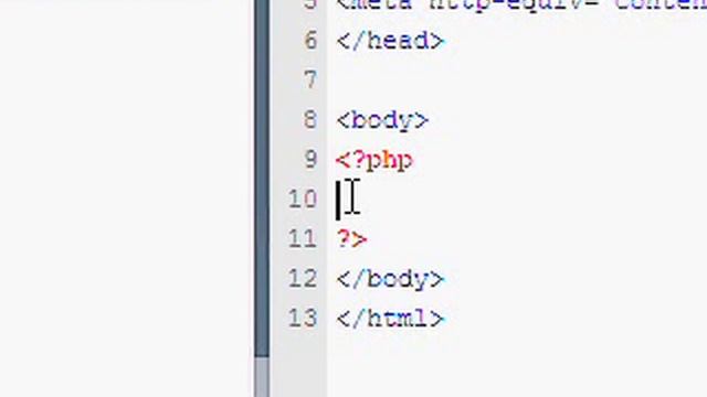 PHP Tutorial 1 - The Basics