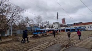 Прогулка по Трамвайному депо имени Баумана во время парада трамваеа!