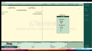 Creation of Multiple Group & Ledger