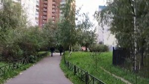 Во дворах Невского района. Проспект Большевиков. Санкт-Петербург