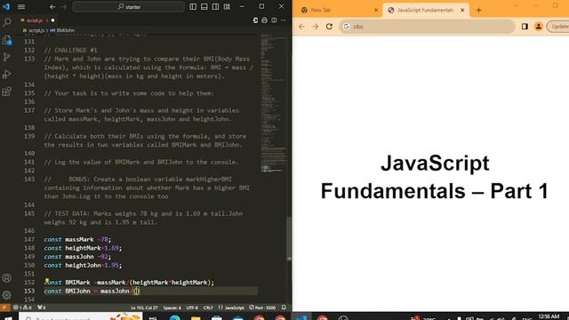 ? JavaScript Challenge 1: Solution and In-Depth Explanation | JS Course 2023 [Hindi/Urdu]