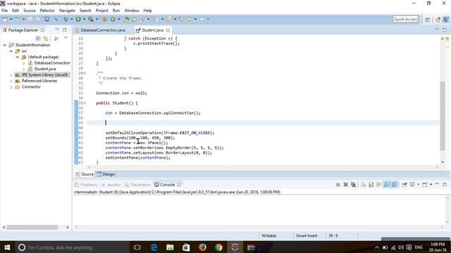 Insert data into database using java JFrame in Urdu Part 6 смотреть онлайн