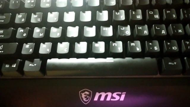 Обзор на игровую клавиатуру MSI VIGOR GK30 смотреть онлайн