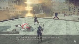 NieR: Automata Boss Father Servo (60 level VS 42 level 9S)