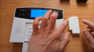 Как запрограммировать датчик окна-двери на GSM Wi-Fi PSTN Сигнализацию Emastiff G2BW через панель.