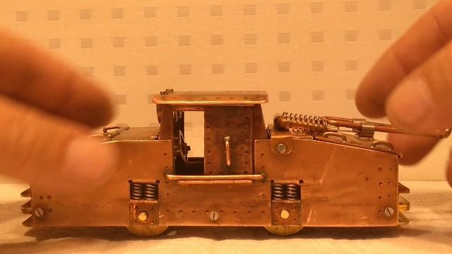 Steampunk Модель электровоза К-14, контактный рудничный. Своими руками.