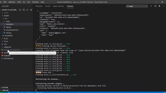 Learn Azure Computer Vision API with Python demo App using Containers смотреть онлайн