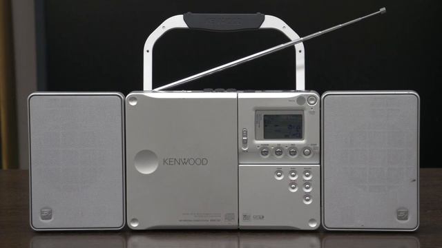 KENWOOD MDX-G7 складной мини музыкальный центр. смотреть онлайн