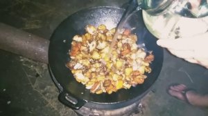 ОХОТНИЧИЙ СУП.ШУЛЕМКА В КАЗАНЕ НА КОСТРЕ