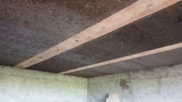 Перекрытие из арболита в бане.7.07.17 смотреть онлайн