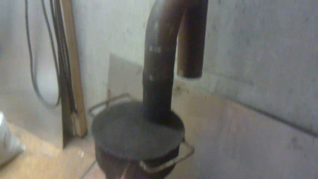 Печь на отработке в гараже смотреть онлайн