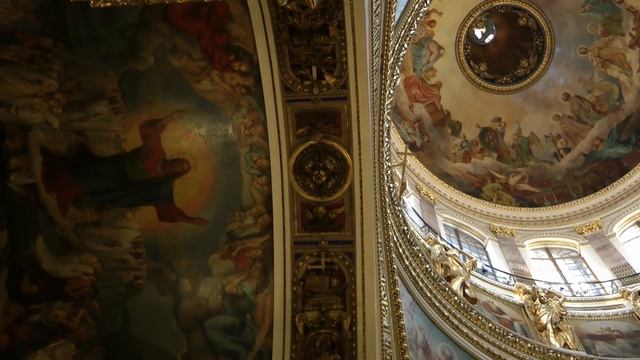 Исаакиевский в Санкт Петербурге.снизу.сверху.внутри. смотреть онлайн