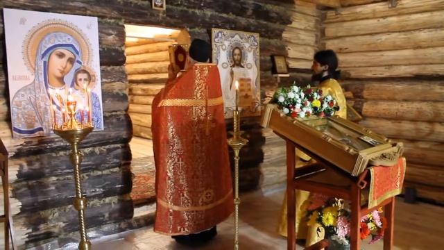 Первая литургия в день Св Блж Матроны Московской в новом храме смотреть онлайн