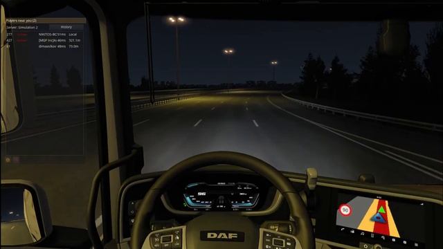 Euro Truck Simulator 2 Eдим рейс часть 1