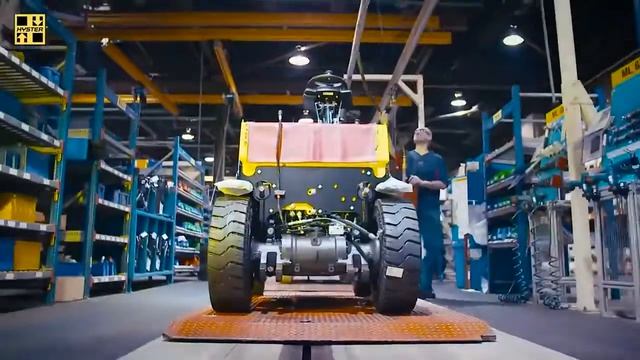 Вилочные погрузчики Hyster  Производство в Крэйгевоне Великобритания