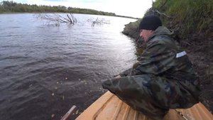 Жор хищника. Рыбалка на севере. Река Печера.