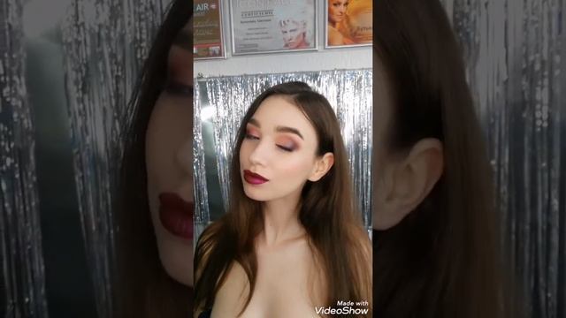 Вечерний макияж. Color makeup